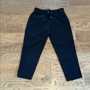 Women’s Black Drawstring Dress Pant